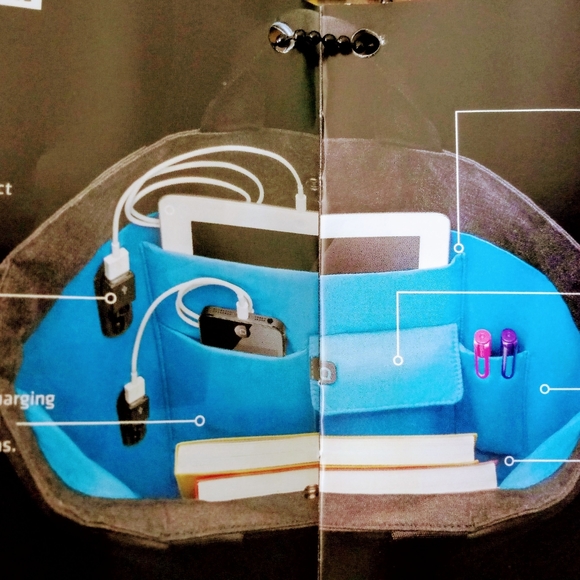 Quirky Bags Quirky Power Trip Laptop Tote Bag Poshmark